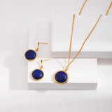 Natural Lapis Lazuli Stone Necklace