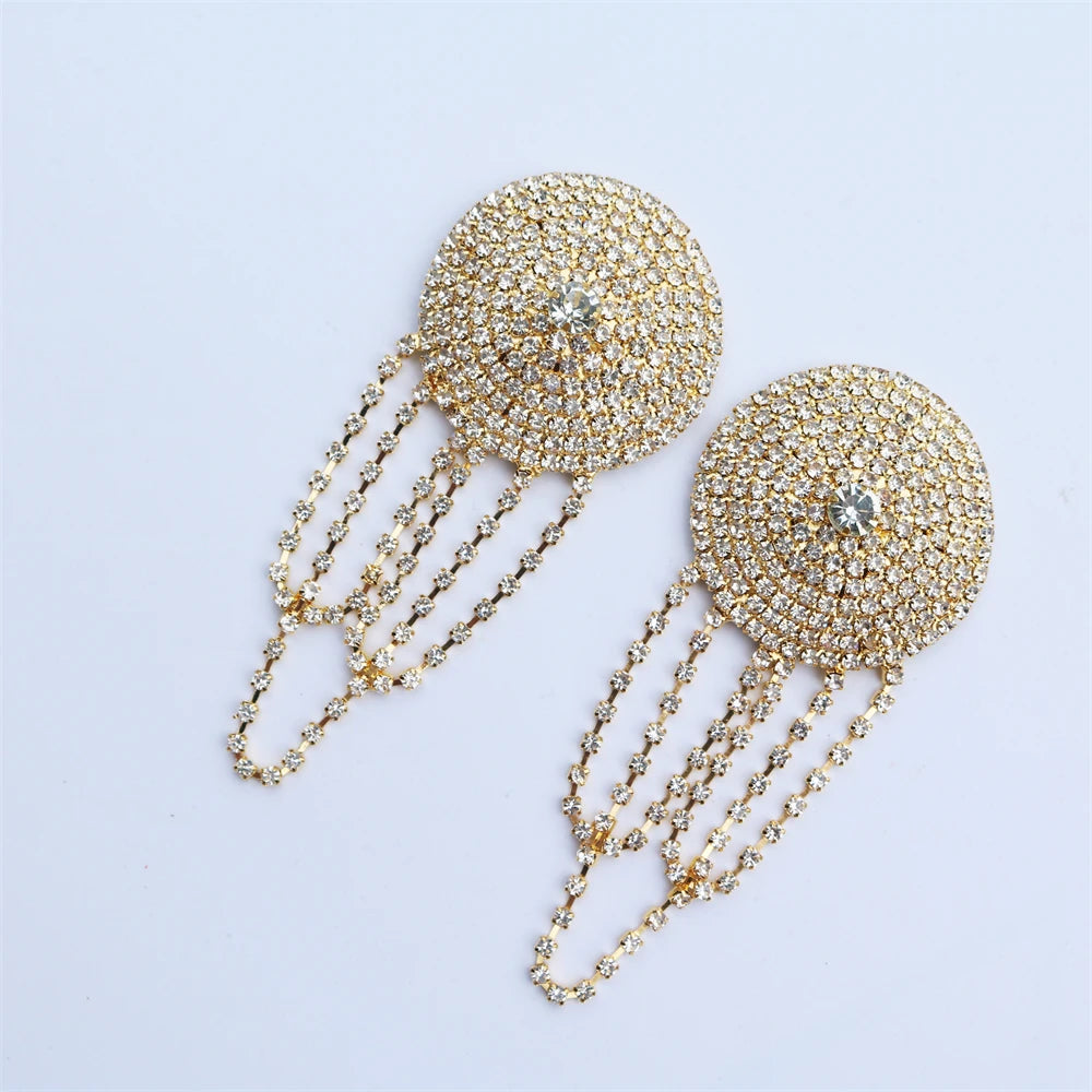 Tassie - Rhinestone Crystal Nipple Jewelry