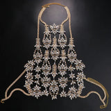 Sparks Rhinestone Body Chain