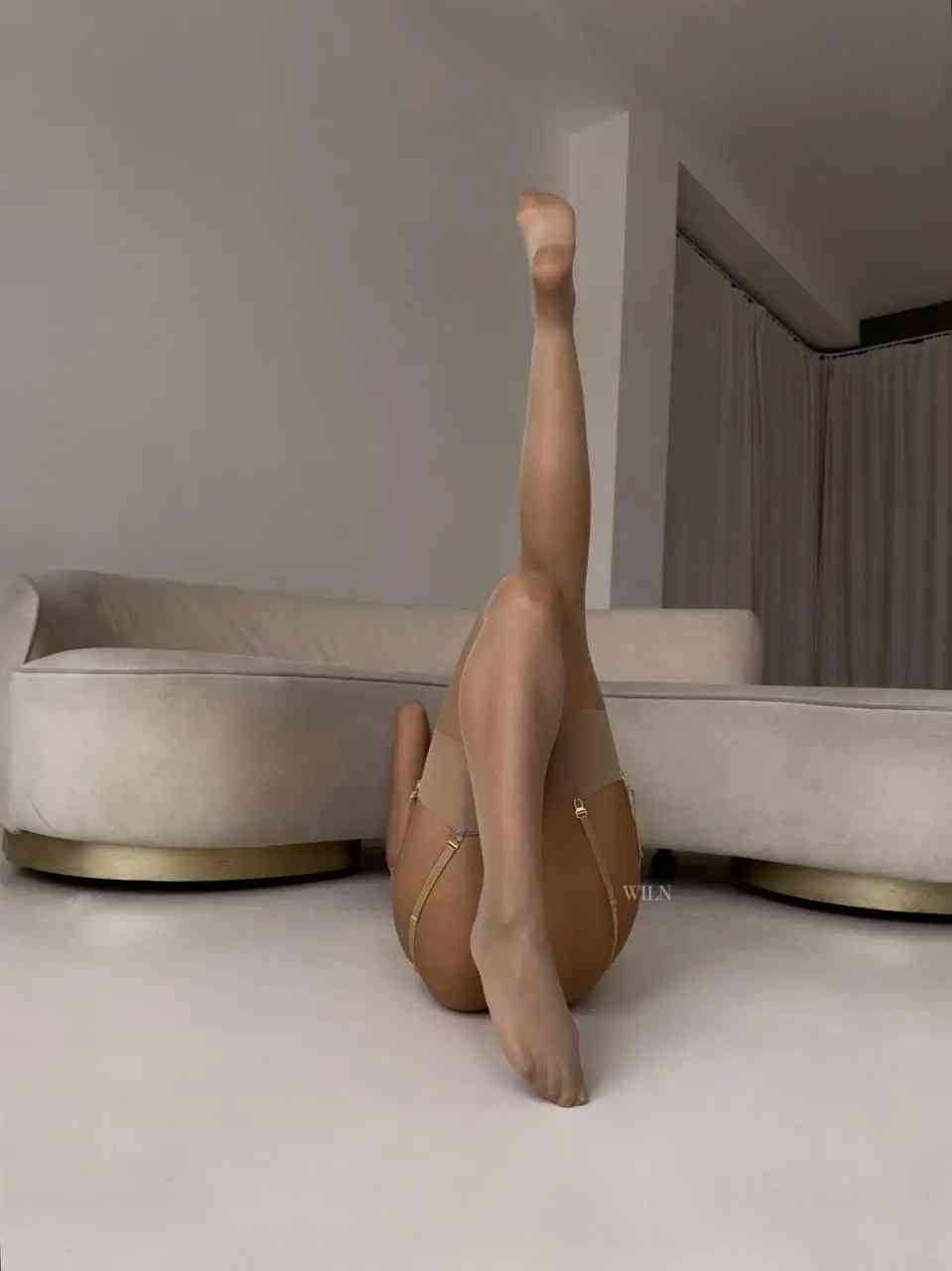 GLAM Stockings - Nude Shimmer
