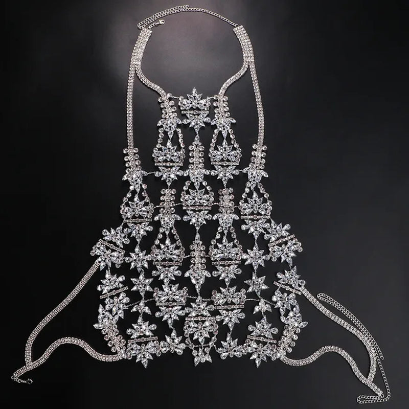 Sparks Rhinestone Body Chain