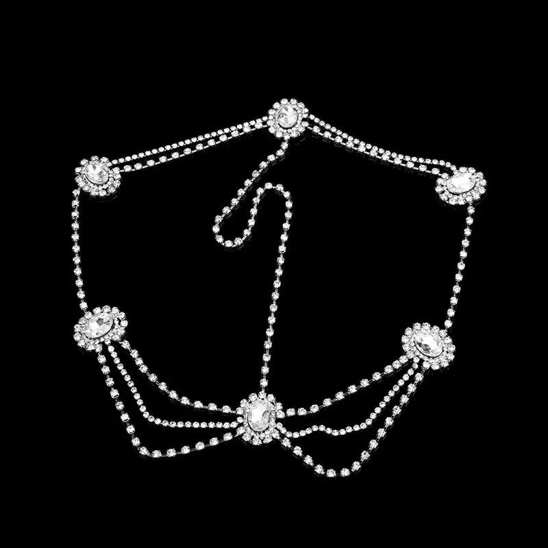 Rhinestone Head Chain