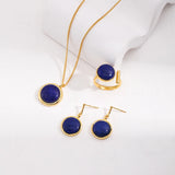 Natural Lapis Lazuli Stone Necklace