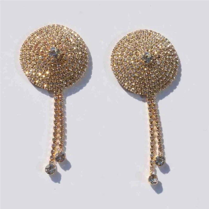 Tassie - Rhinestone Crystal Nipple Jewelry