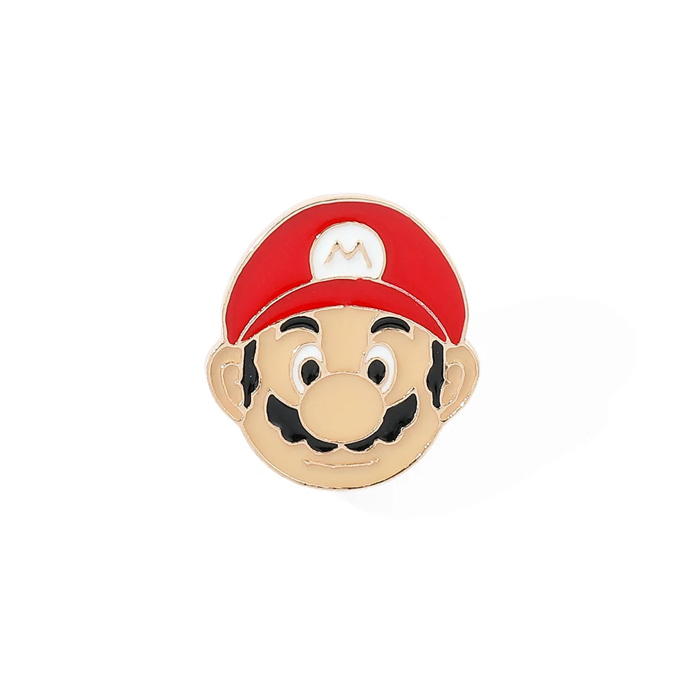 Kawaii Super Mario Pins