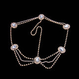 Rhinestone Head Chain