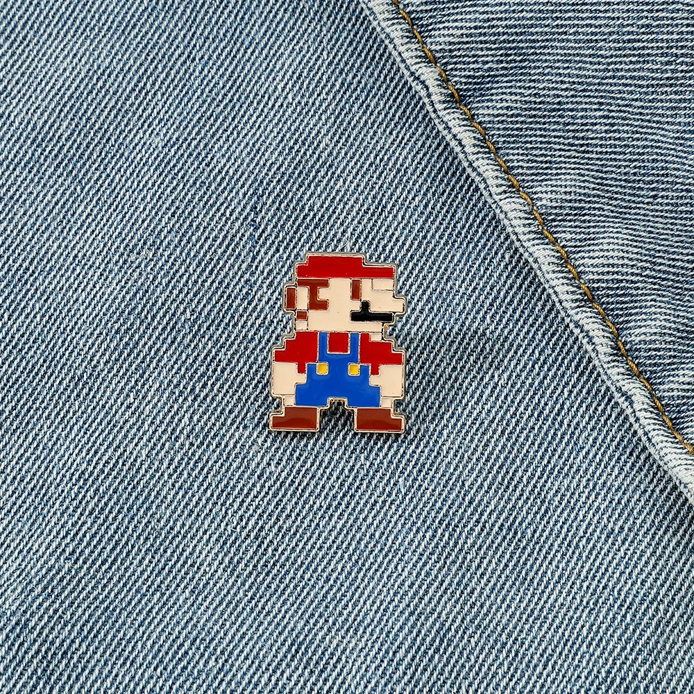 Kawaii Super Mario Pins