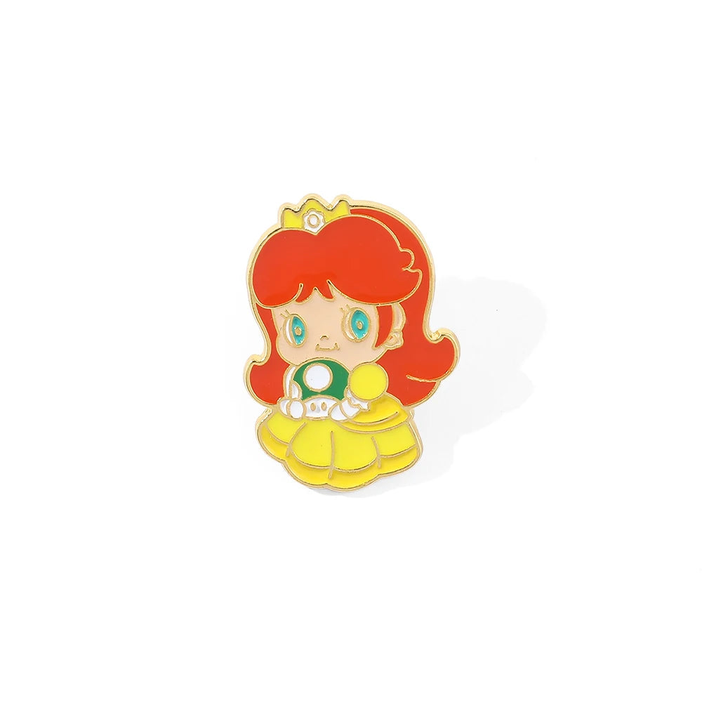 Kawaii Super Mario Pins