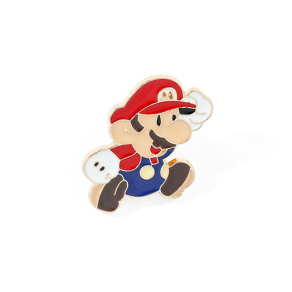Kawaii Super Mario Pins