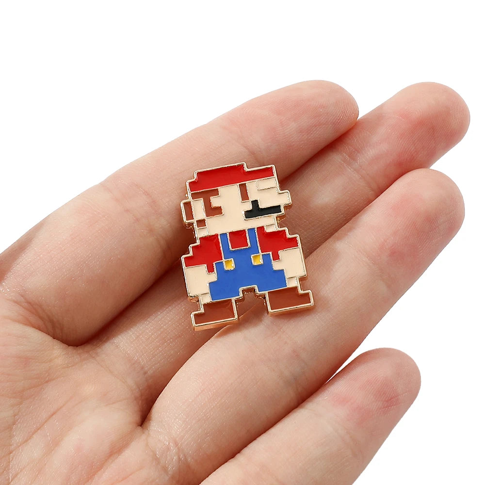 Kawaii Super Mario Pins