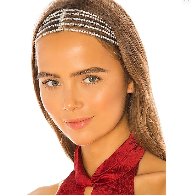 Rhinestone Head Chain