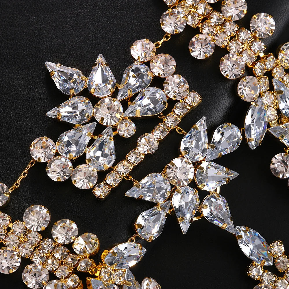 Sparks Rhinestone Body Chain