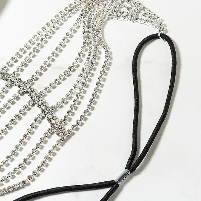 Rhinestone Head Chain