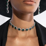 Luxurious Rhinestone Choker