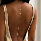 Lux Rhinestone Back Chain