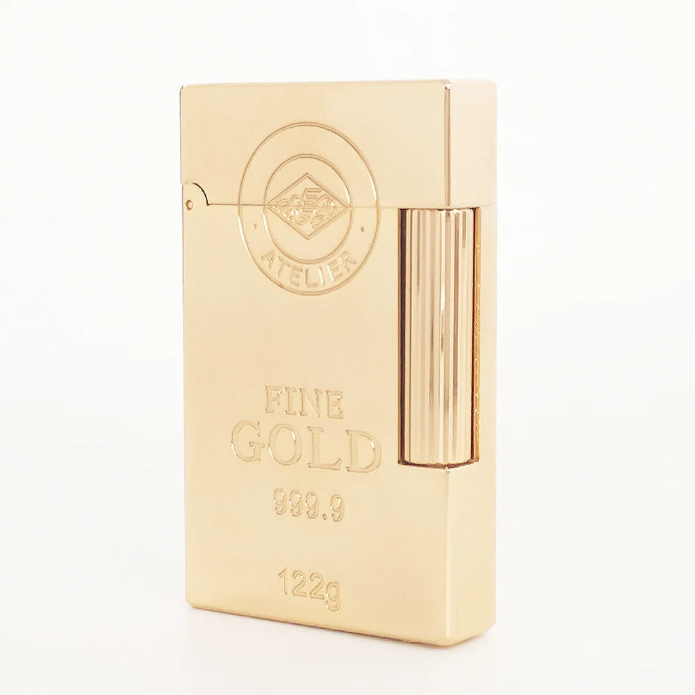 D'Paris Gold bar Refillable Lighter