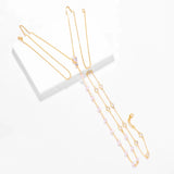 Lux Rhinestone Back Chain