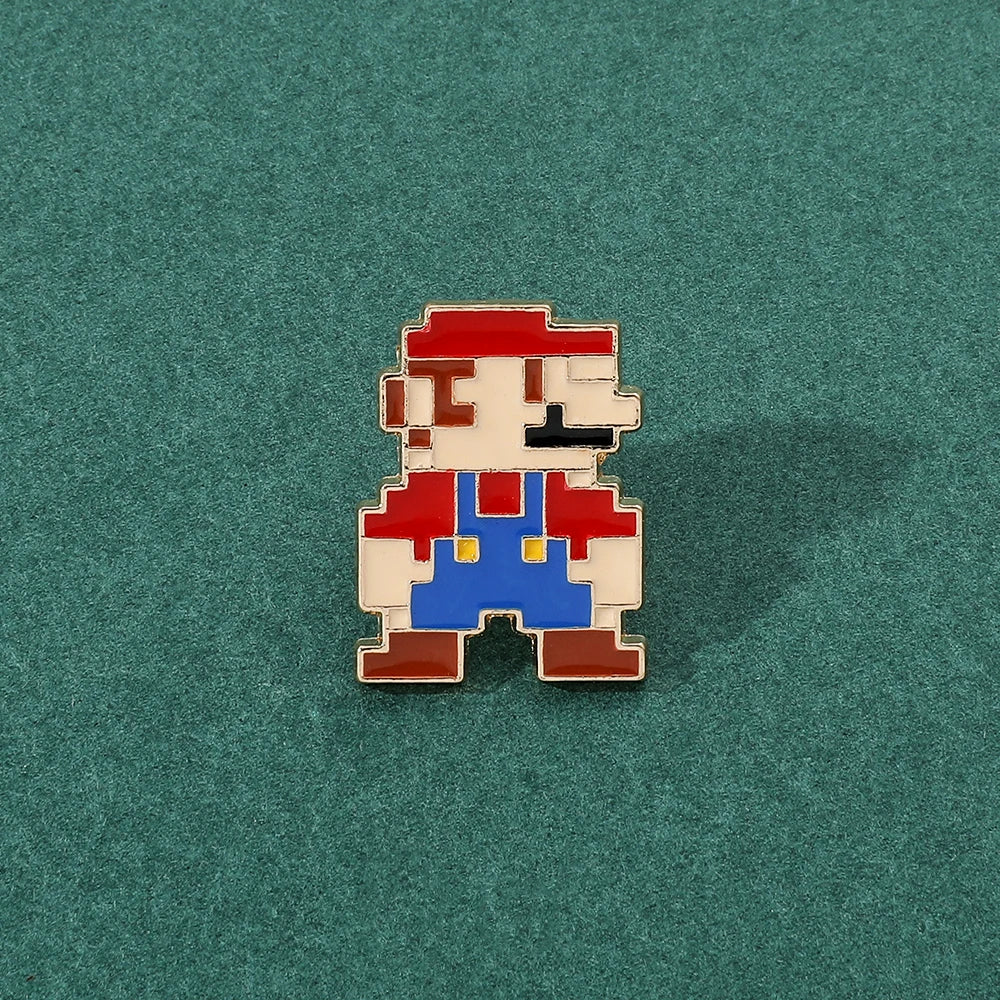 Kawaii Super Mario Pins