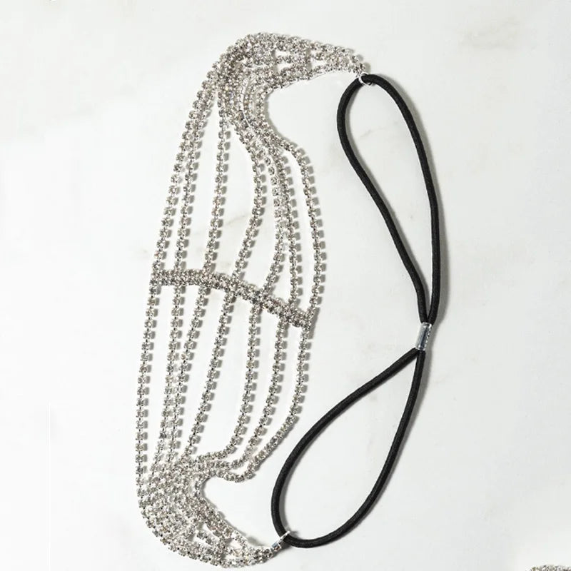 Rhinestone Head Chain