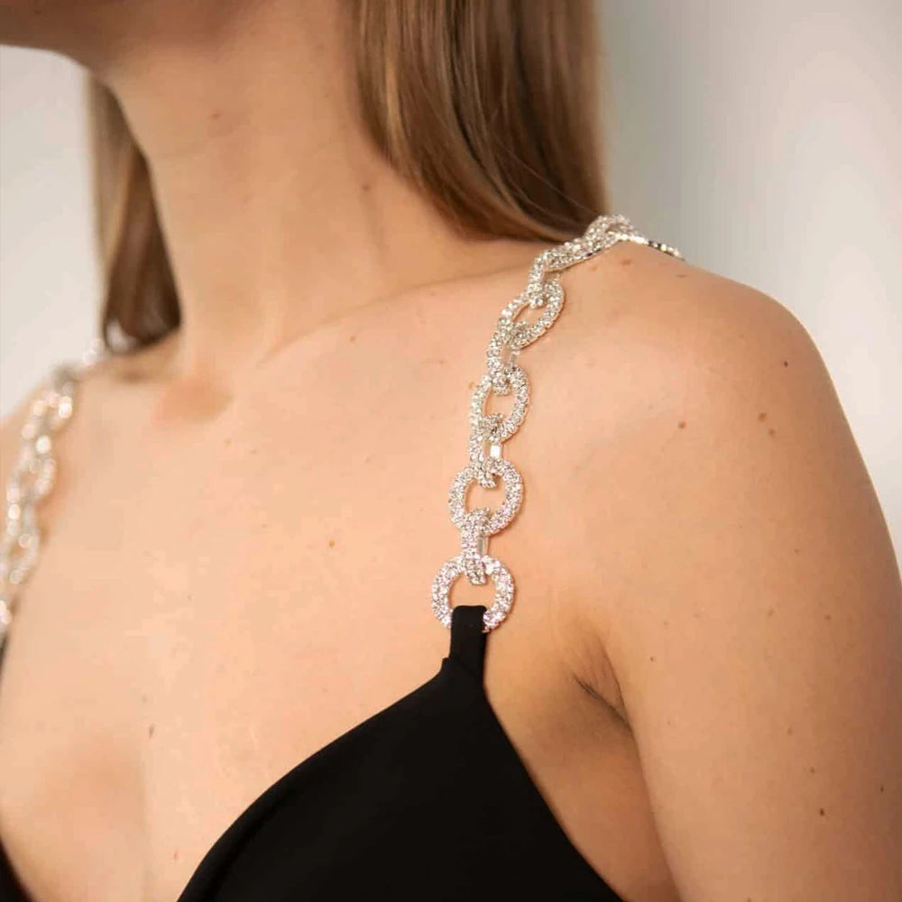 Rhinestone Bulky Extension Chain