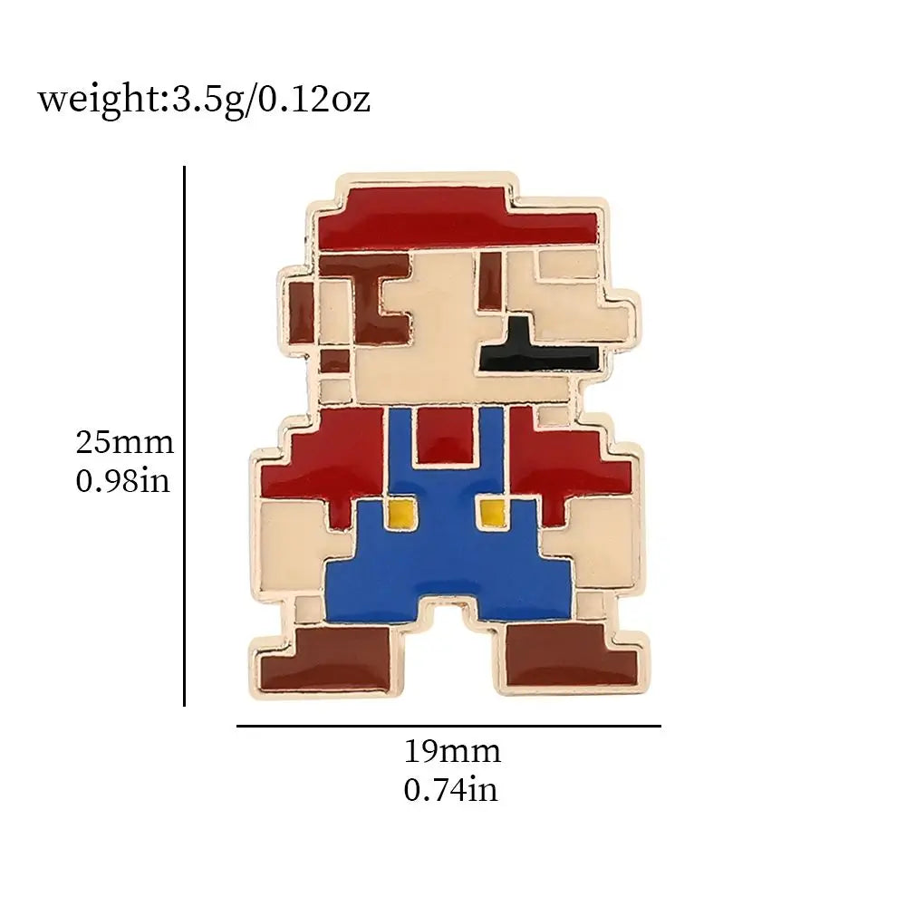 Kawaii Super Mario Pins