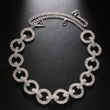 Rhinestone Bulky Extension Chain