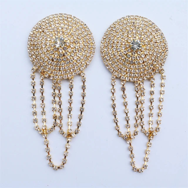 Tassie - Rhinestone Crystal Nipple Jewelry