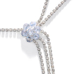 Flower Rhinestone Shoulder Chain